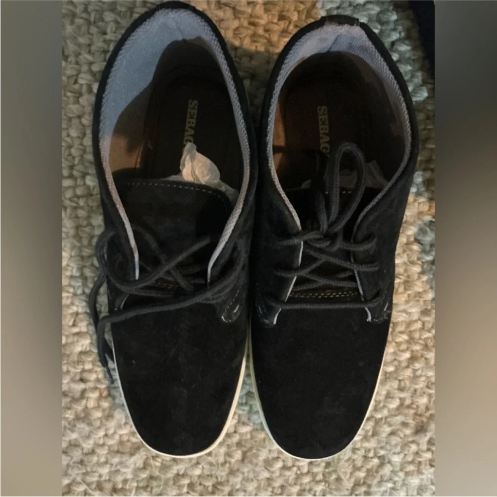 Black Platform Barney chukka boot